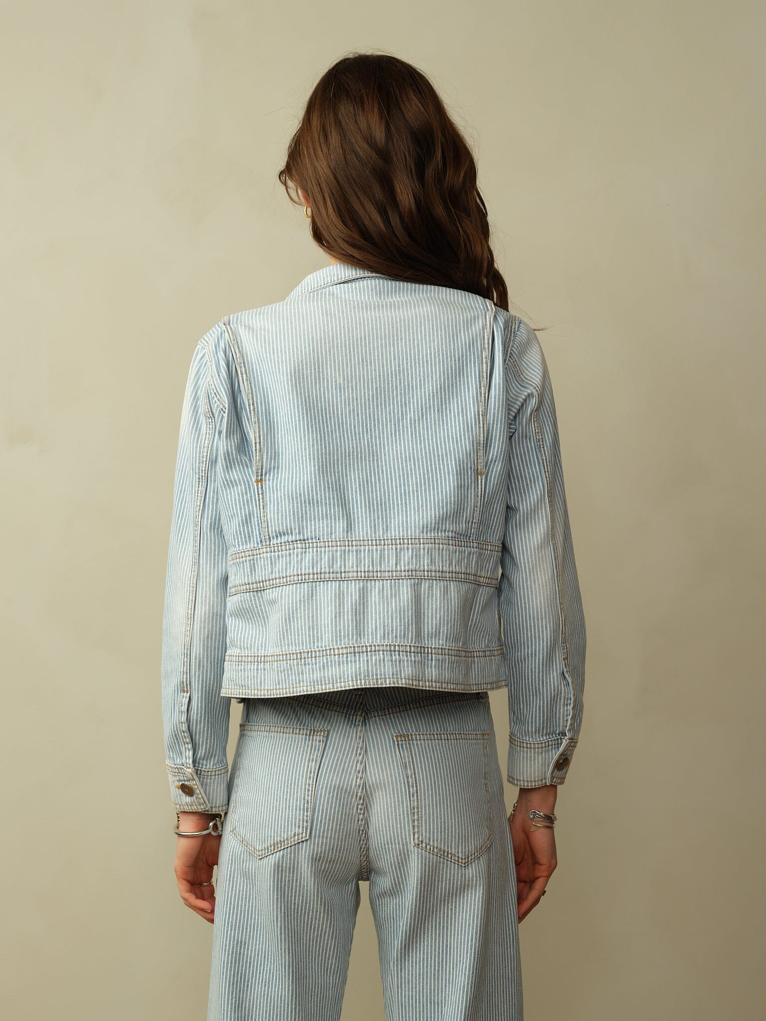 Cody Jacket in Railroad Denim