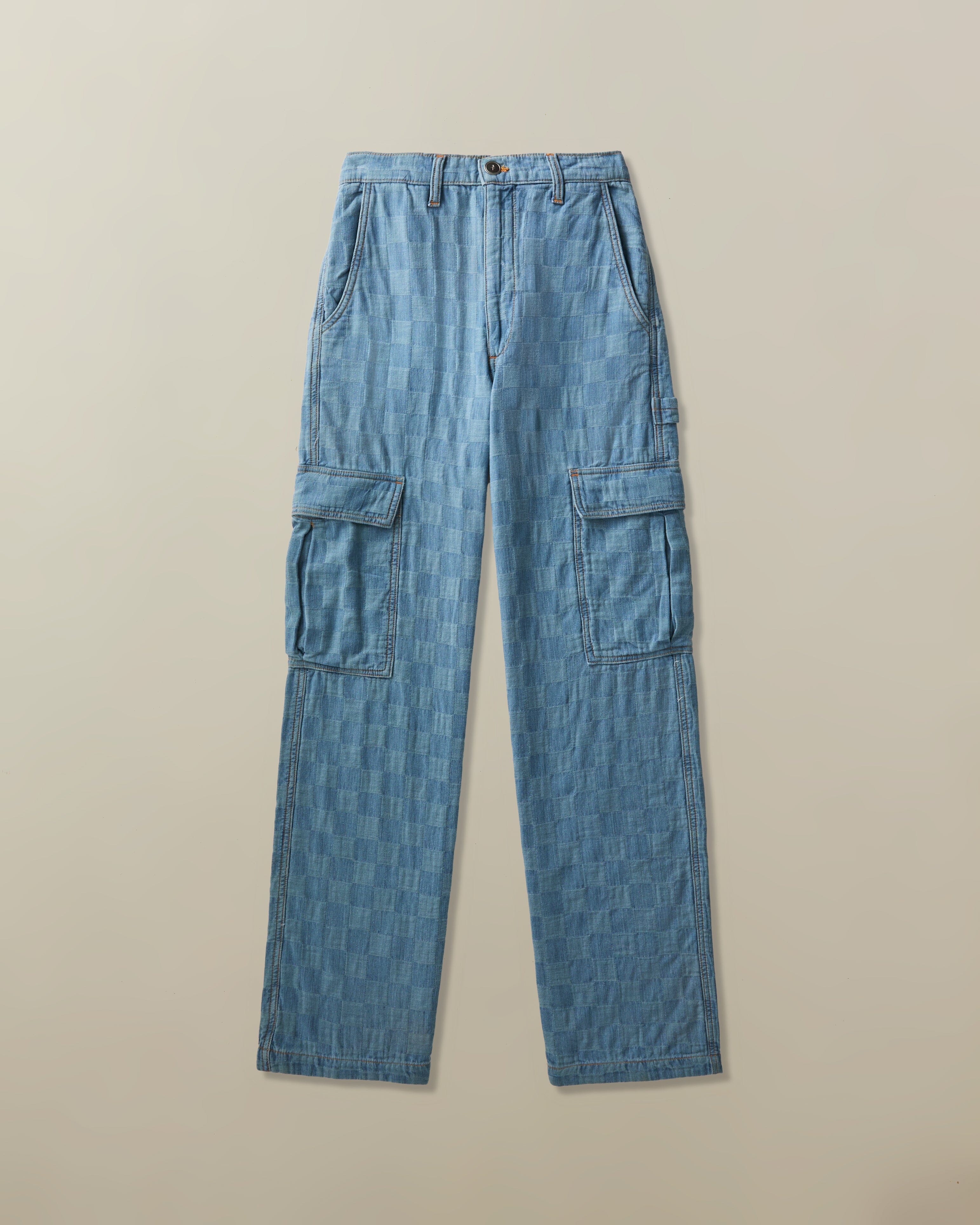 Colter Pant in Patchwork Denim