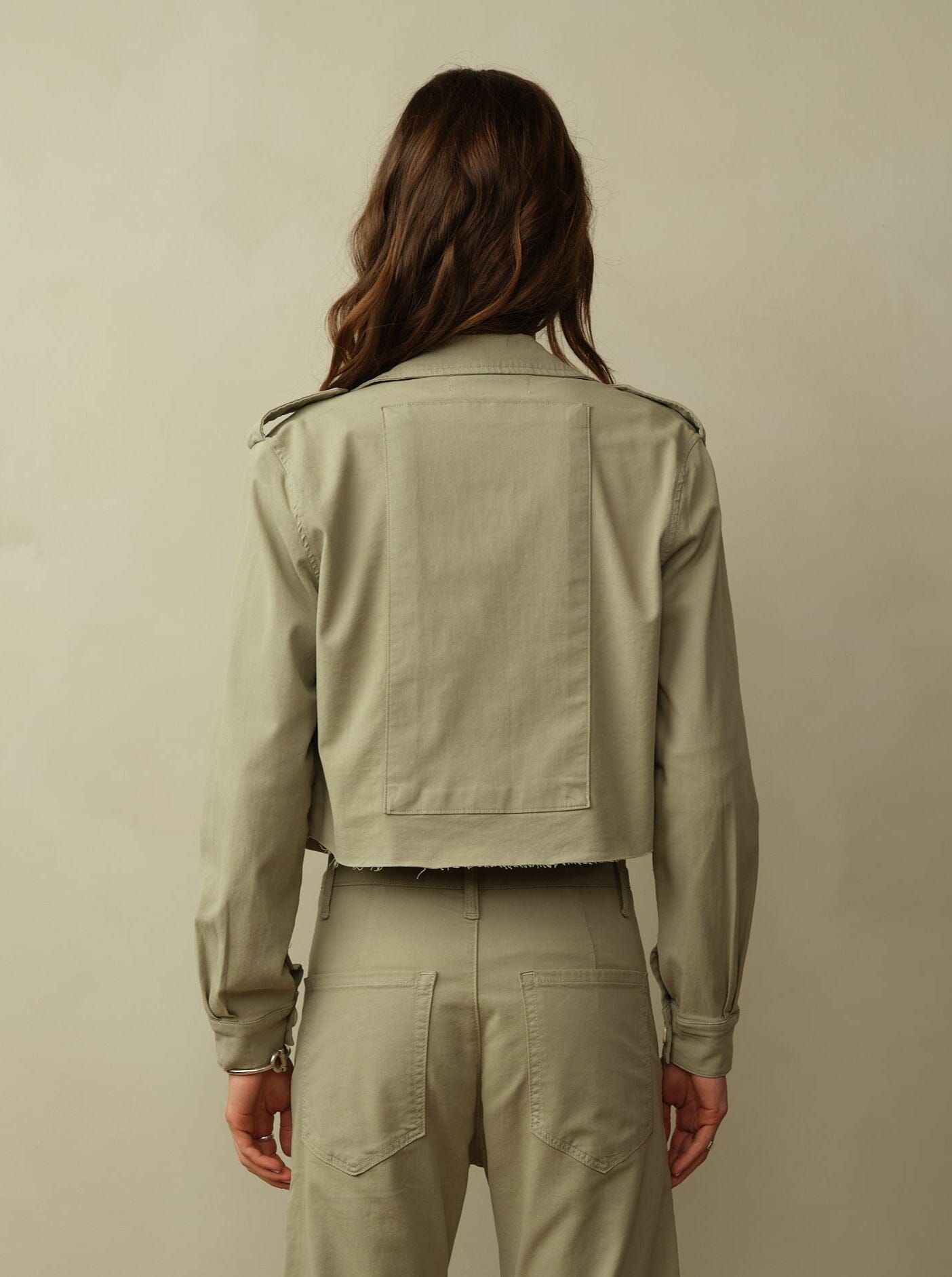 Cropped Blaven Jacket in Japanese Twill