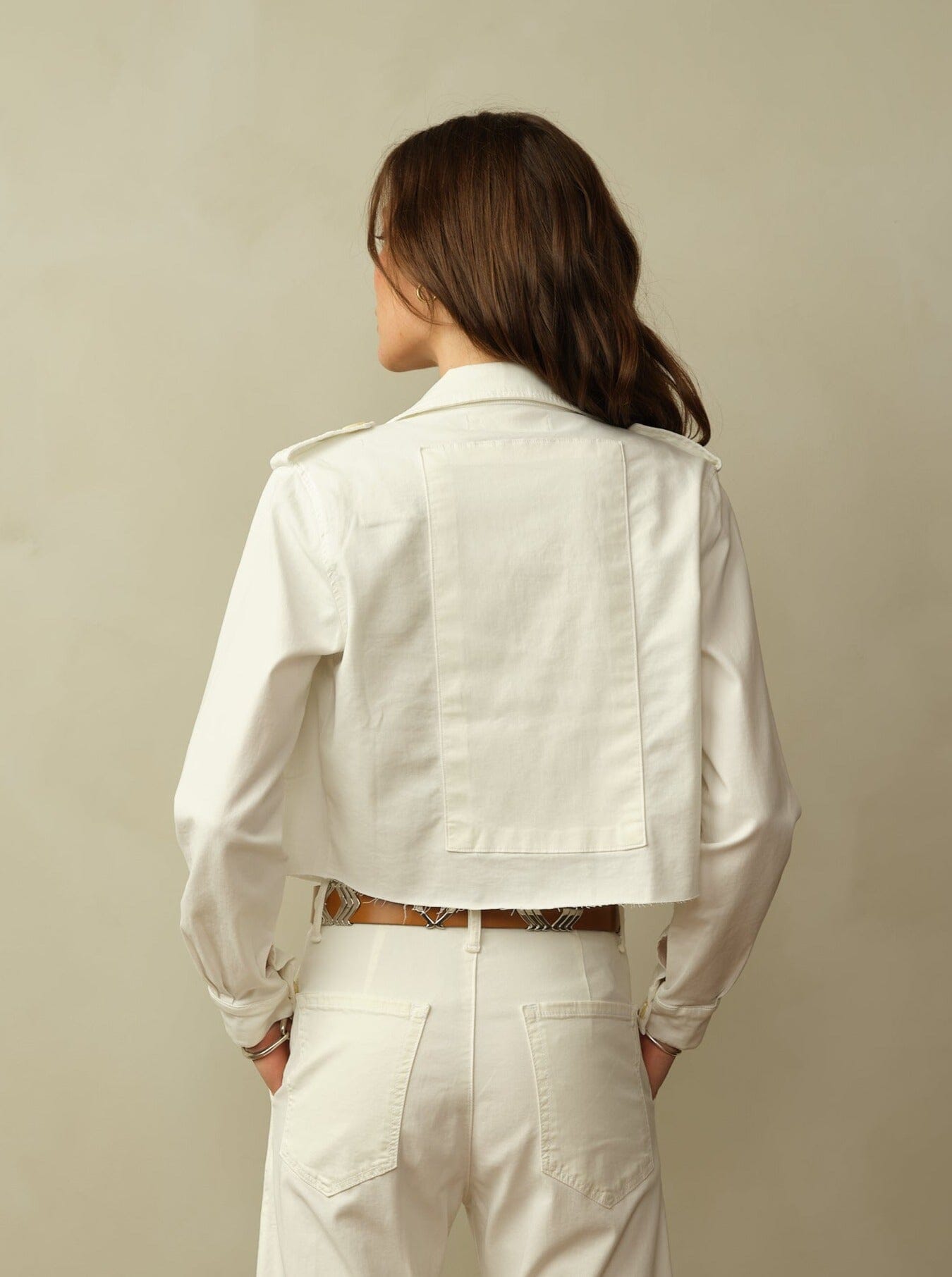 Cropped Blaven Jacket in Japanese Twill