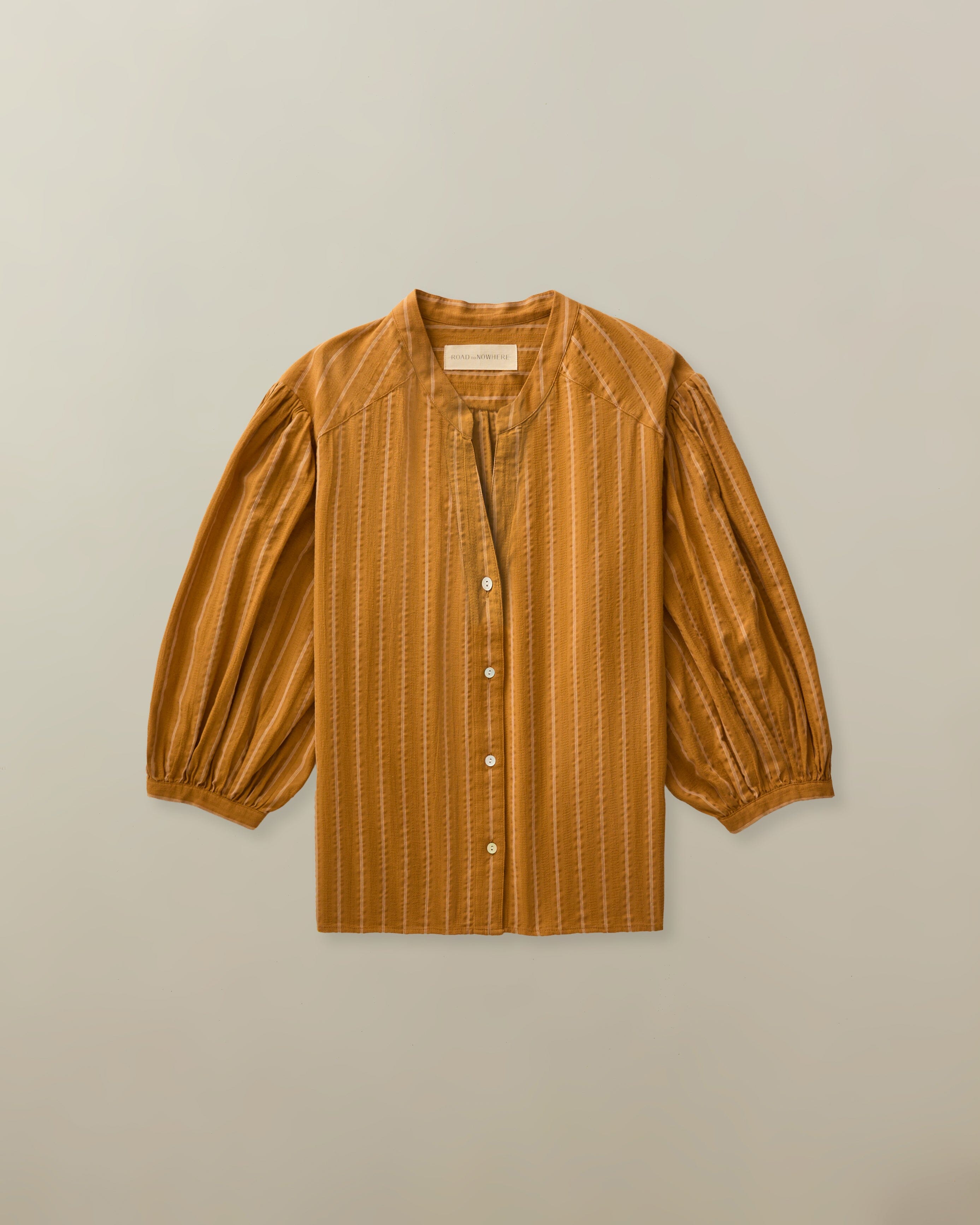 Edith Blouse in Cotton Dobby