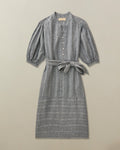 Marrakech Dress in Linen Jacquard