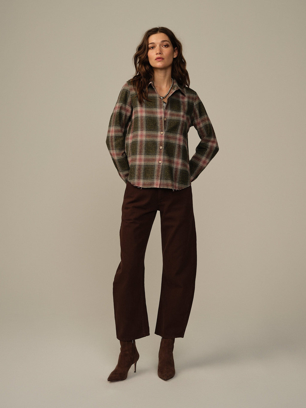 Mila Shirt in Japanese Flannel