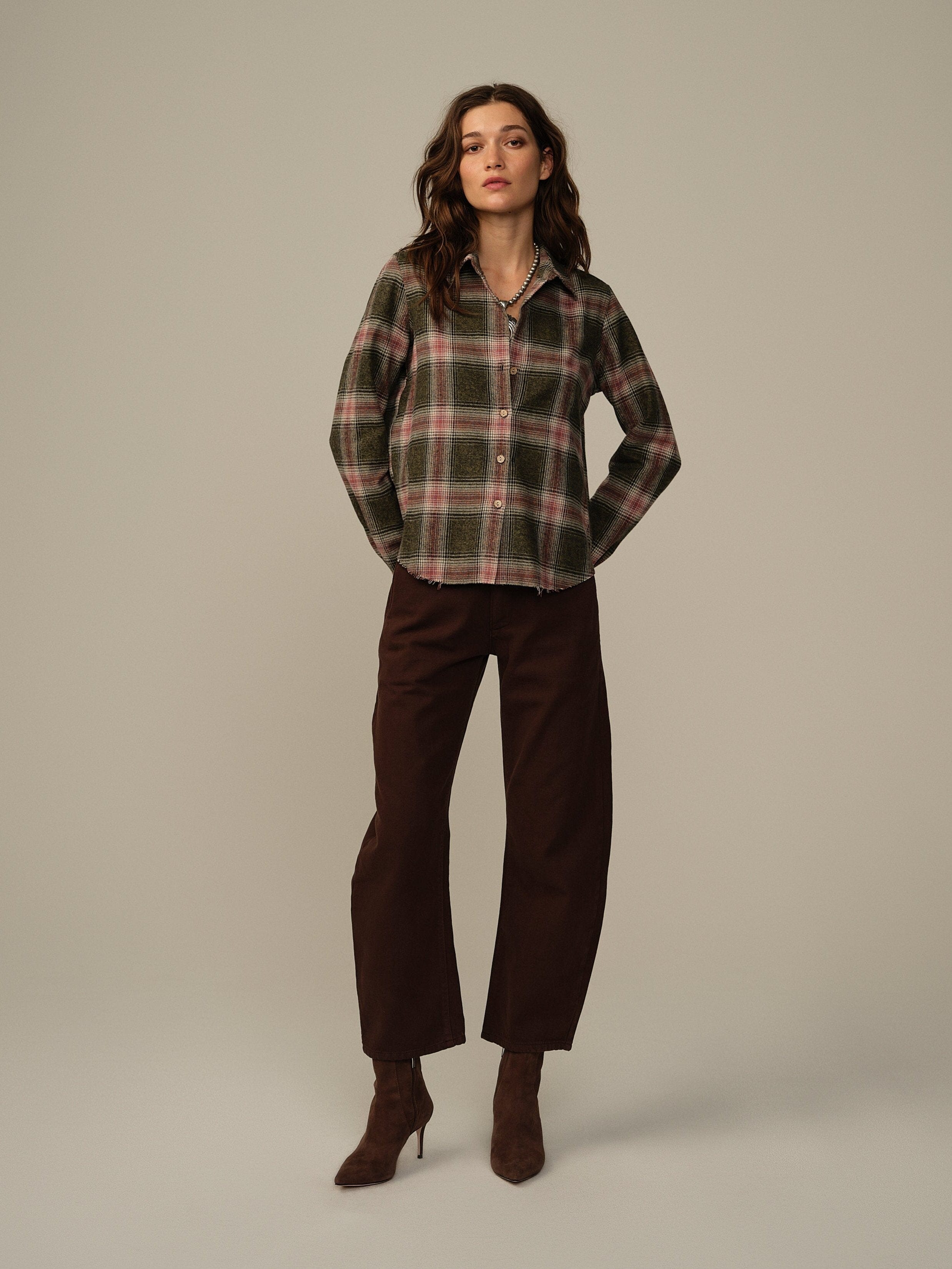 Mila Shirt in Japanese Flannel