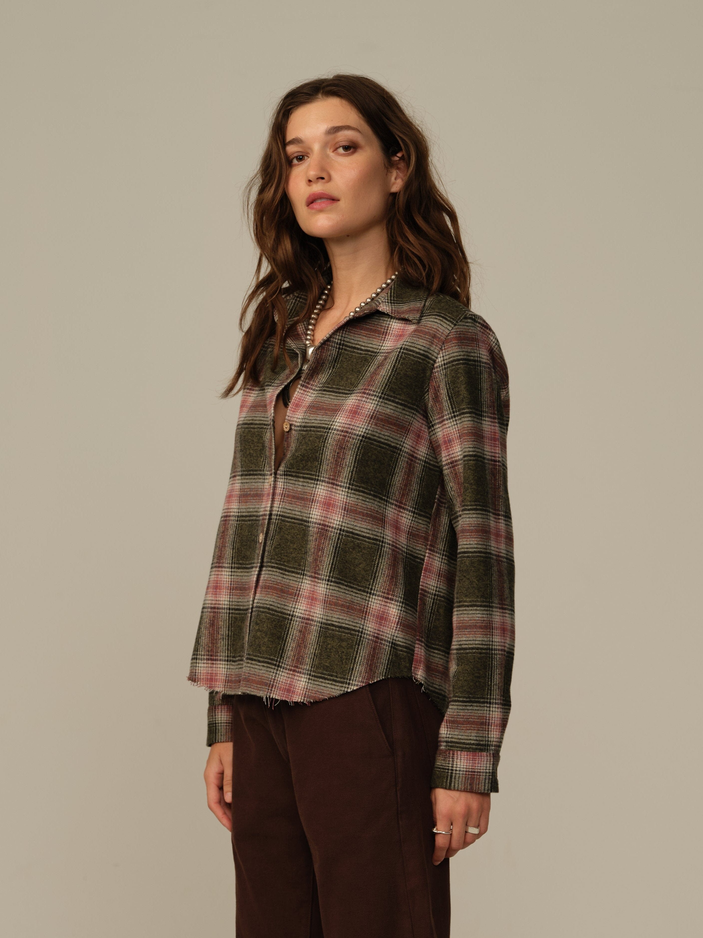 Mila Shirt in Japanese Flannel
