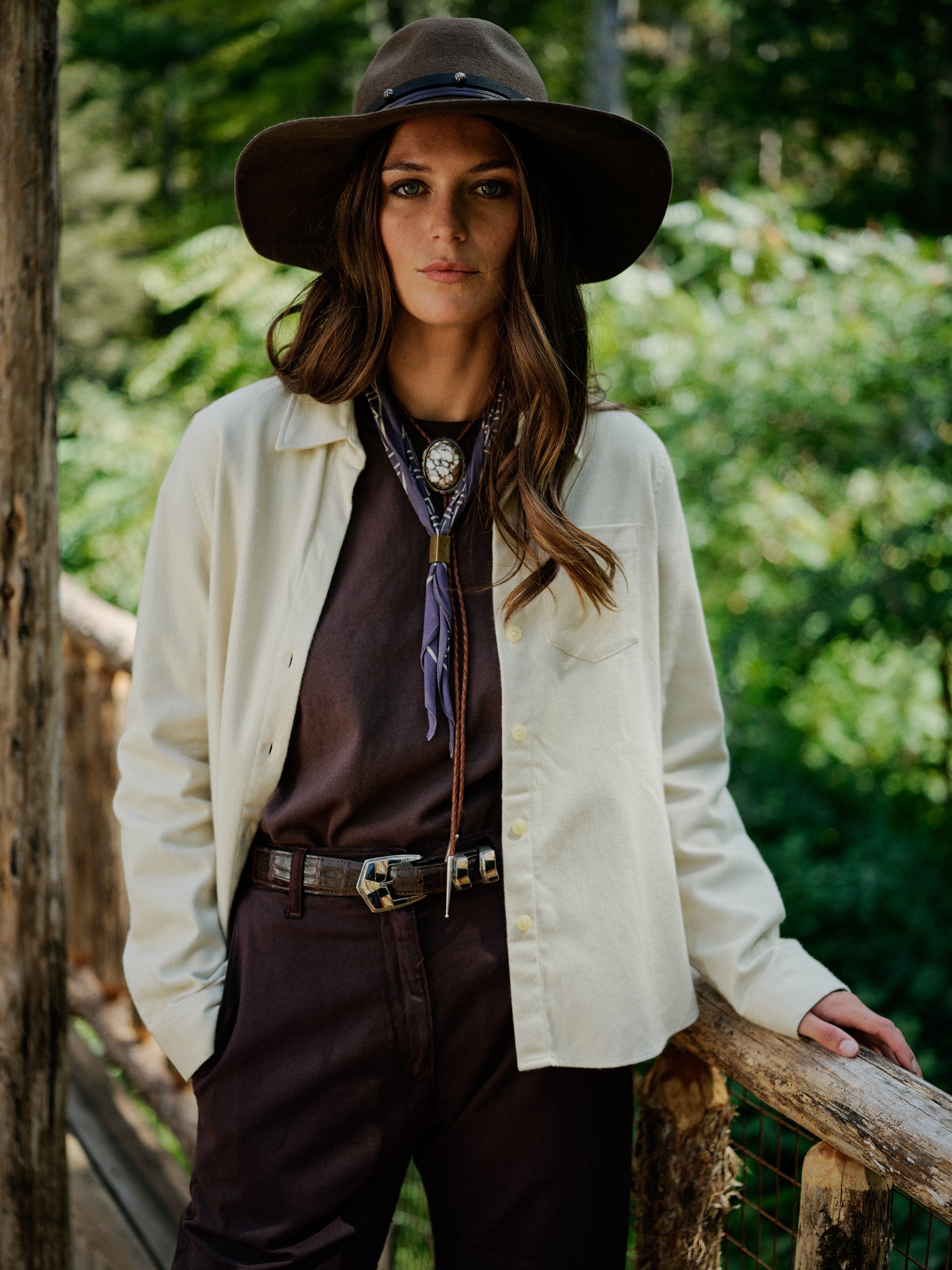 Mila Shirt in Cotton Flannel