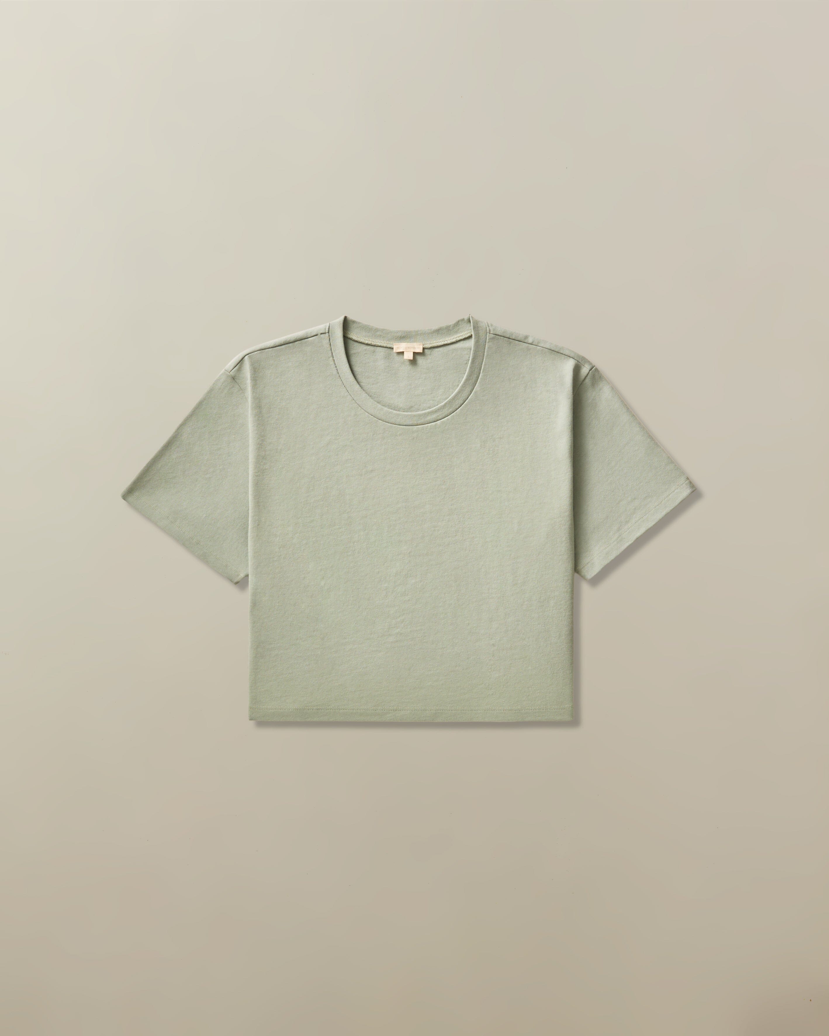 Nya Cropped Cotton Tee