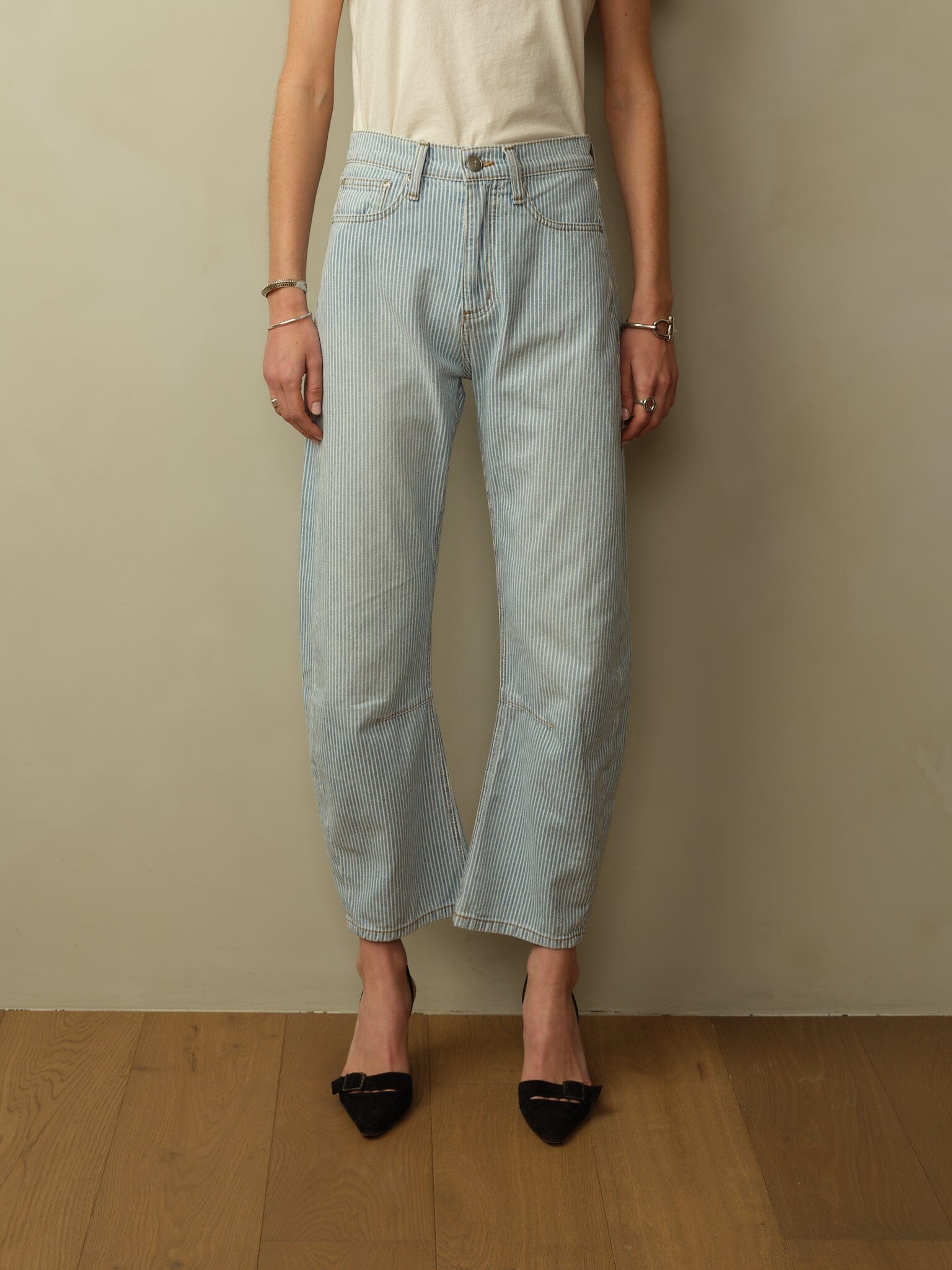 Pilon Pant in Railroad Stripe