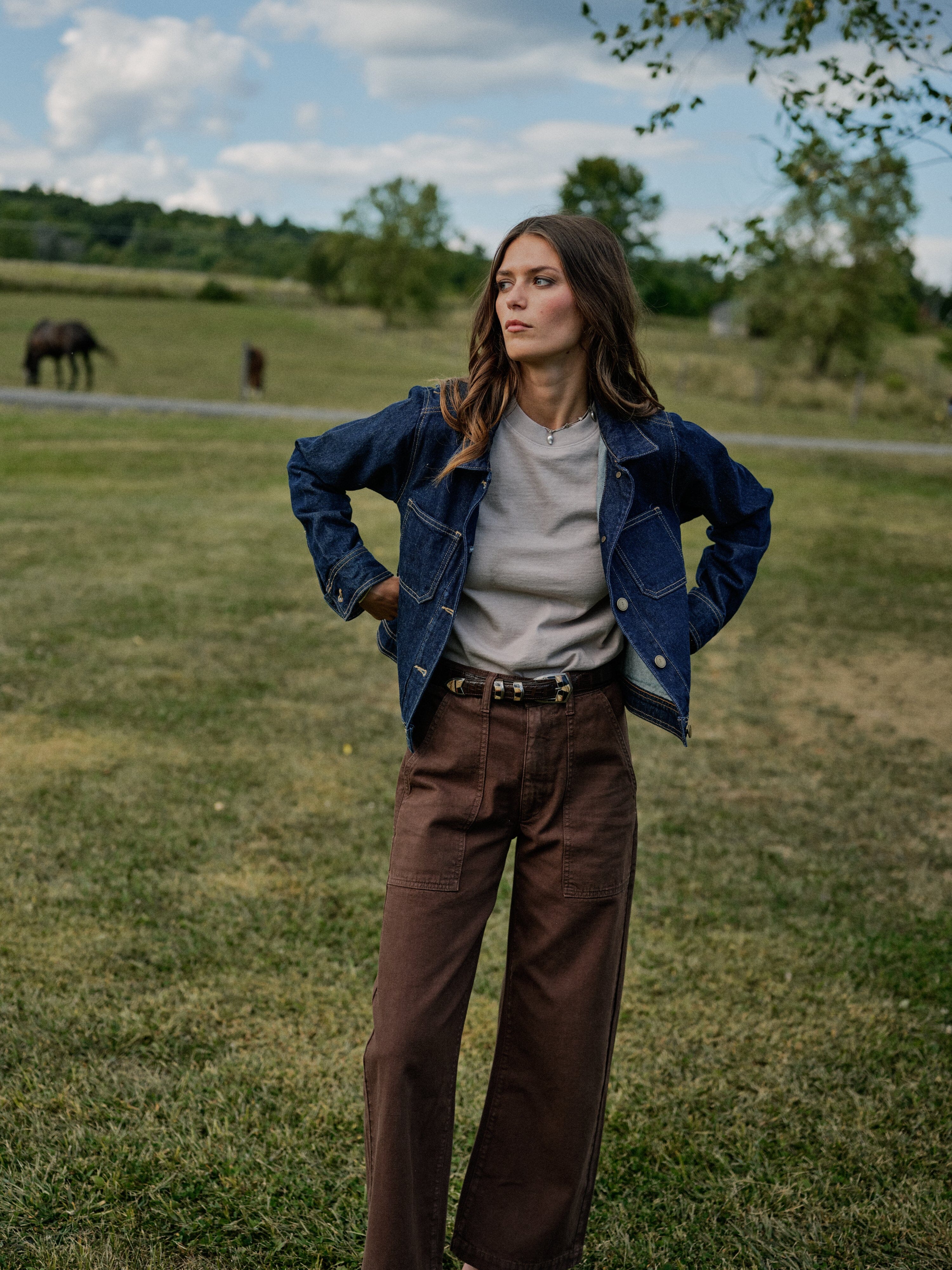 River Pant in Recycled Cotton