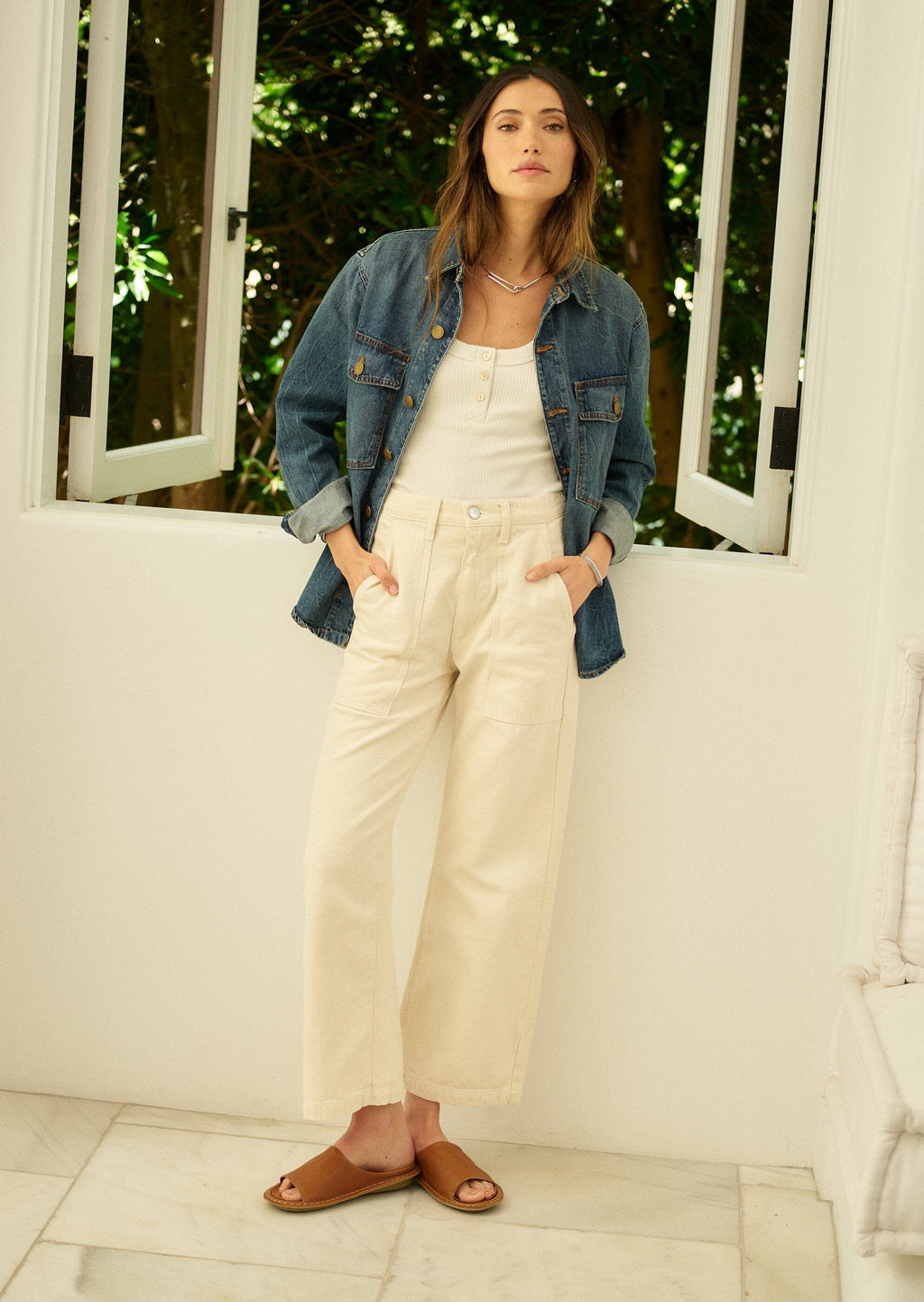 River Pant in Recycled Cotton