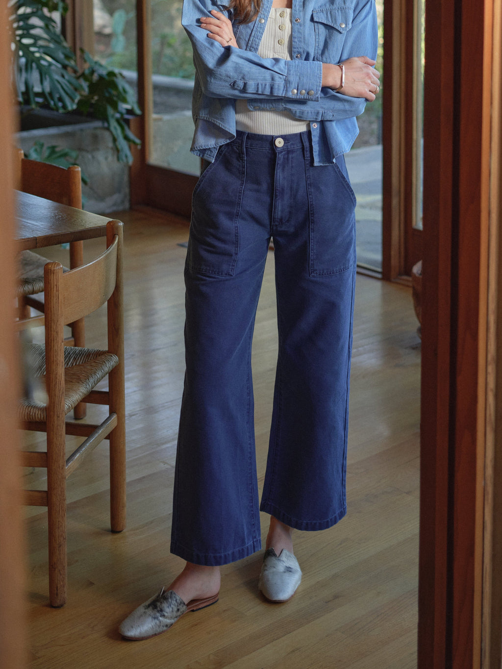 River Pant in Organic Cotton