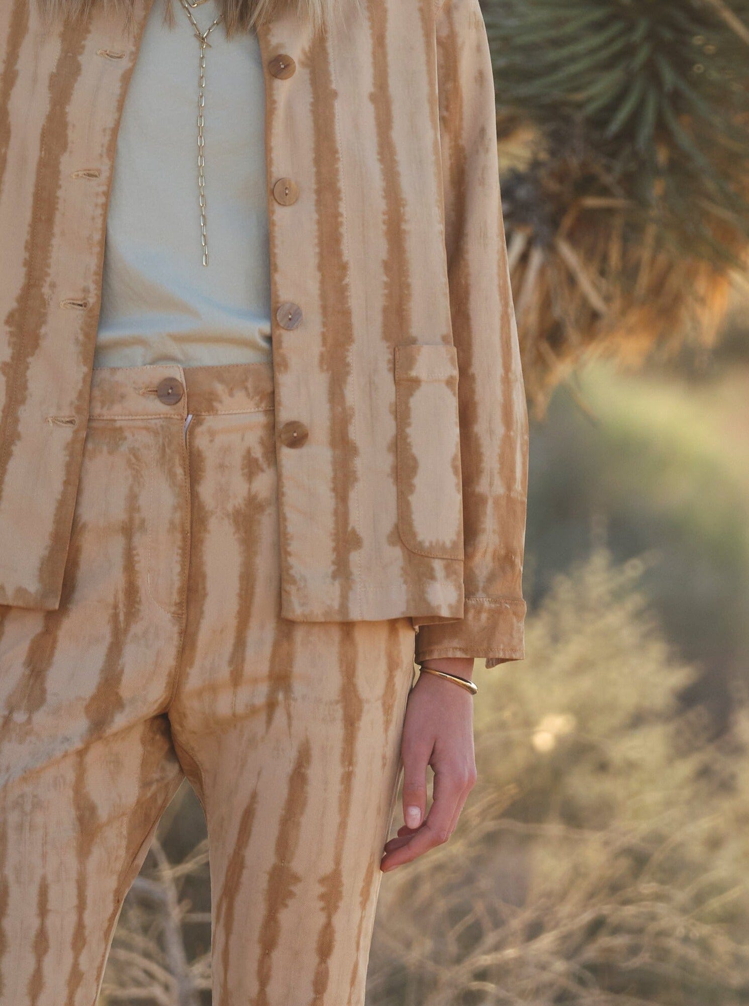 Santos Jacket in Shibori