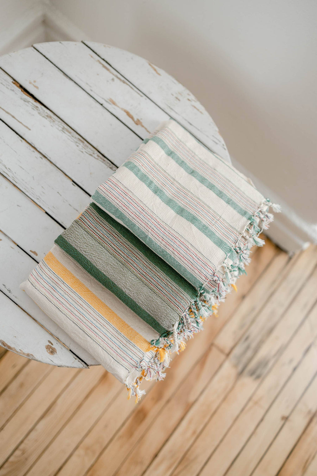 Home and Loft - Yellow Ivory Montauk Towel